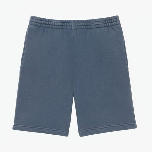 Baumwoll-Fleece Shorts Mit Wascheffekt Vandhlr Mineralblau S 