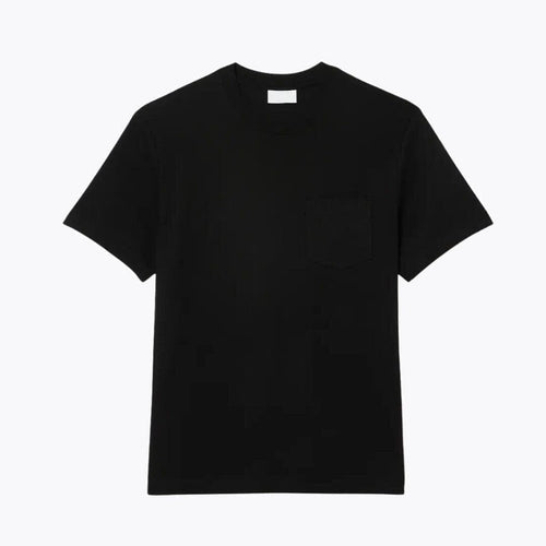 Baumwoll-T-Shirt Mit Brusttasche Vandhlr Schwarz S 