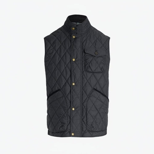 Beaton Gesteppte Utility-Weste Vandhlr Polo Schwarz S 