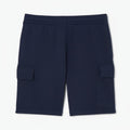Cargo-Shorts Aus Baumwoll-Fleece Vandhlr Mitternachtsblau S 