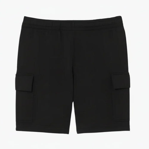 Cargo-Shorts Aus Baumwoll-Fleece Vandhlr Schwarz S 
