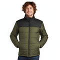 Chest Logo Everyday Isolierte Jacke Vandhlr Gebranntes Olivgrün S 