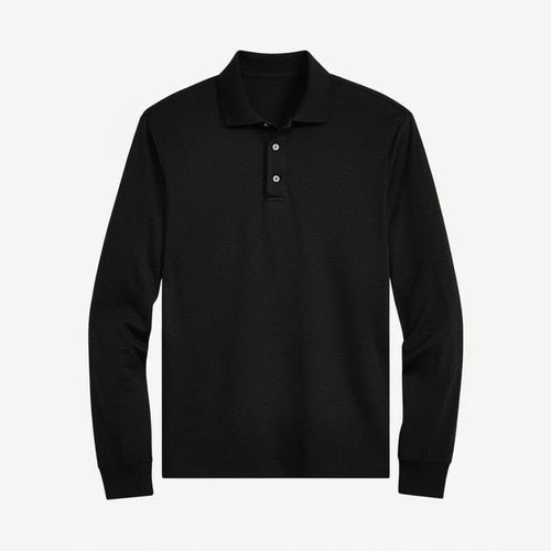 Classic Fit Polo-Shirt Aus Weicher Baumwolle Vandhlr Polo Schwarz S 
