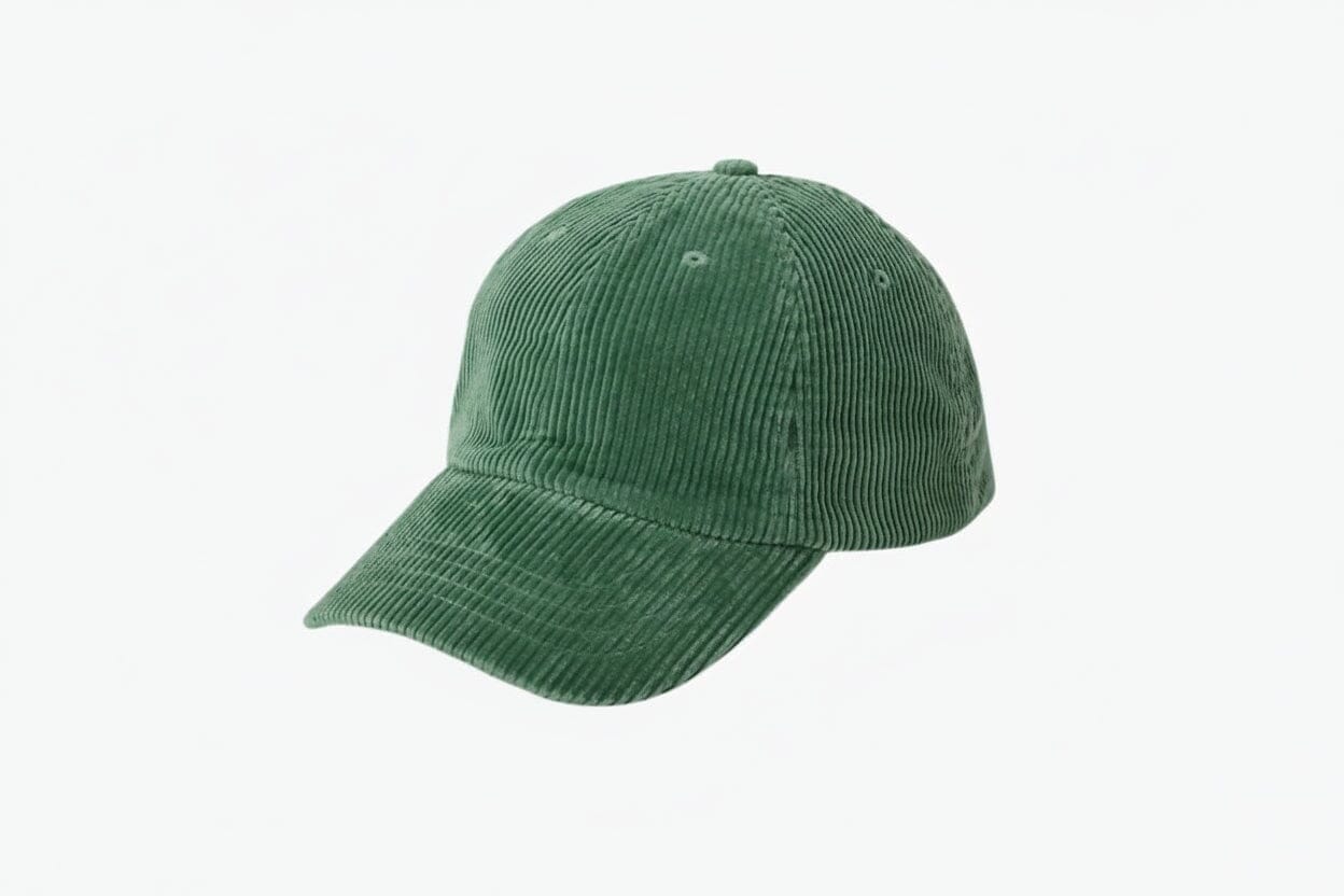 Cord Baseball Cap Vandhlr Wiesengrün 