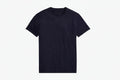 Custom Slim Fit Jersey Rundhals T-SHIRT Vandhlr Marineblau S 