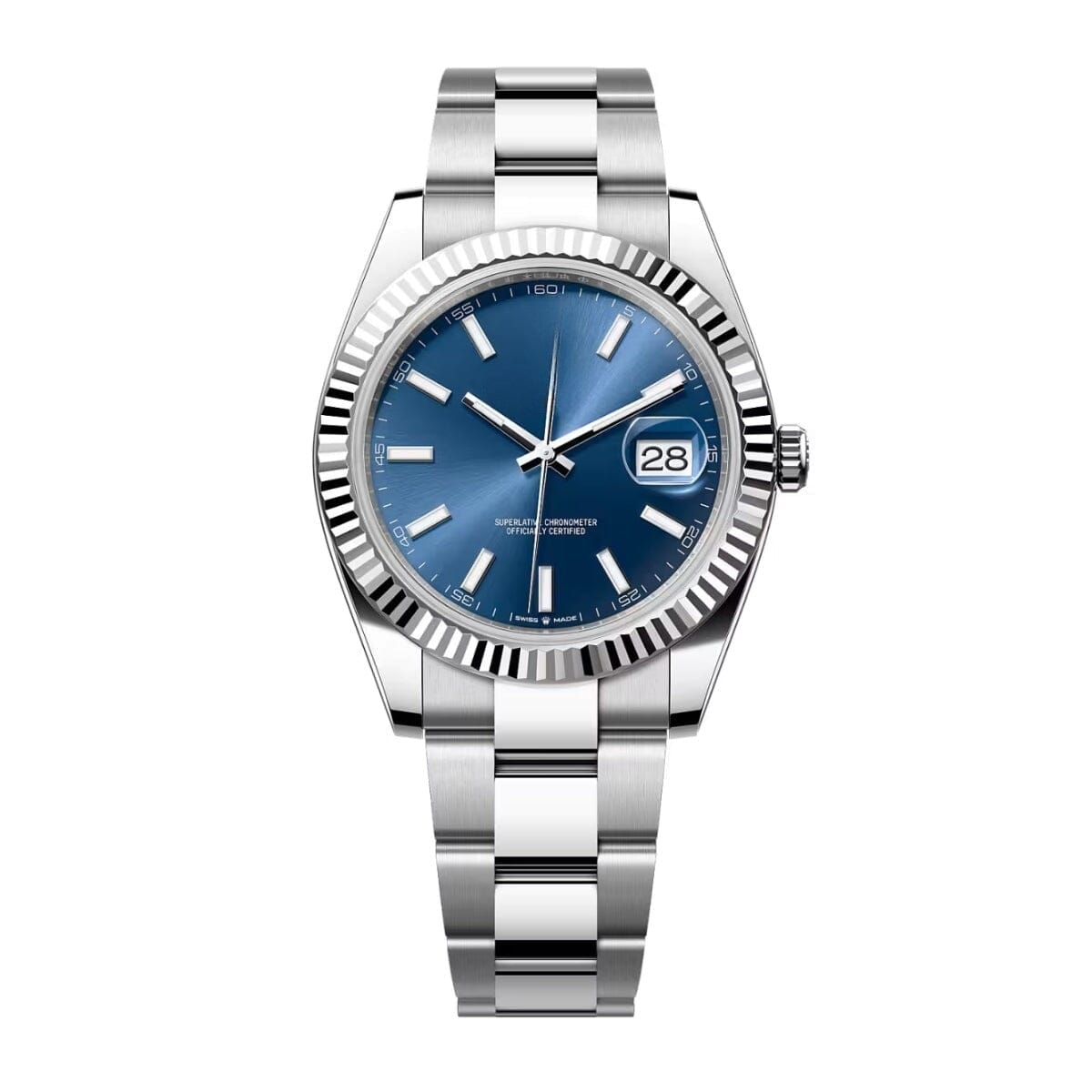 Datejust 126334 - Blaues Zifferblatt, Oyster-Armband, 41mm Vandhlr 