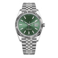 Datejust Grünes Zifferblatt Jubilee Armband 41mm Vandhlr 