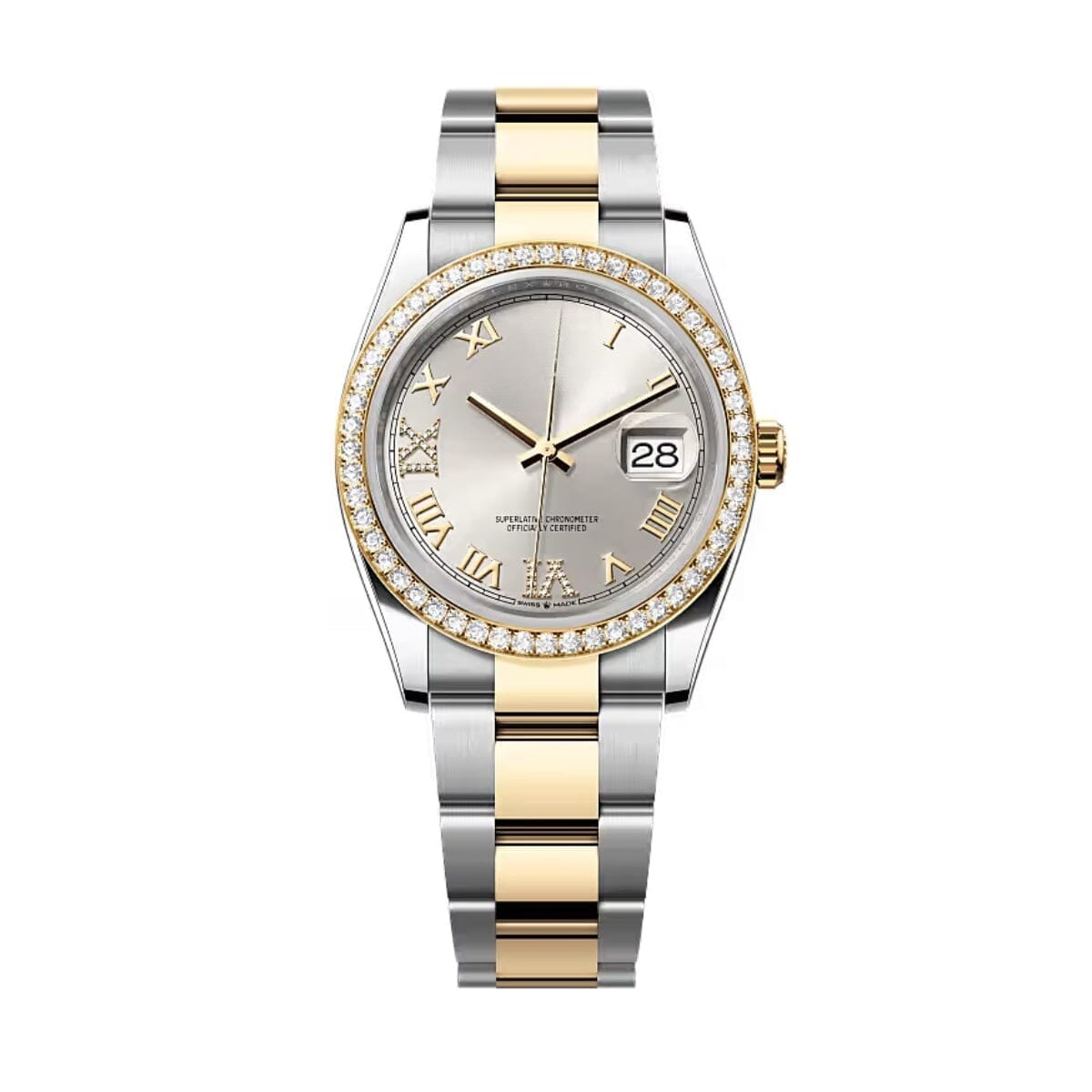 Datejust Schiefergraues Zifferblatt 126283RBR Vandhlr 