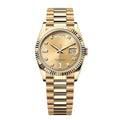 Day-Date Diamond 128238 Gelbgold Vandhlr 