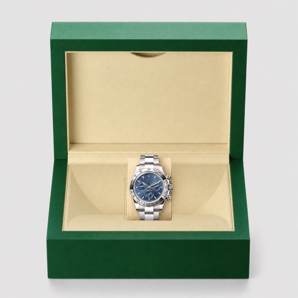 Daytona 126509 Weißgold Mit Blauem Zifferblatt Vandhlr 