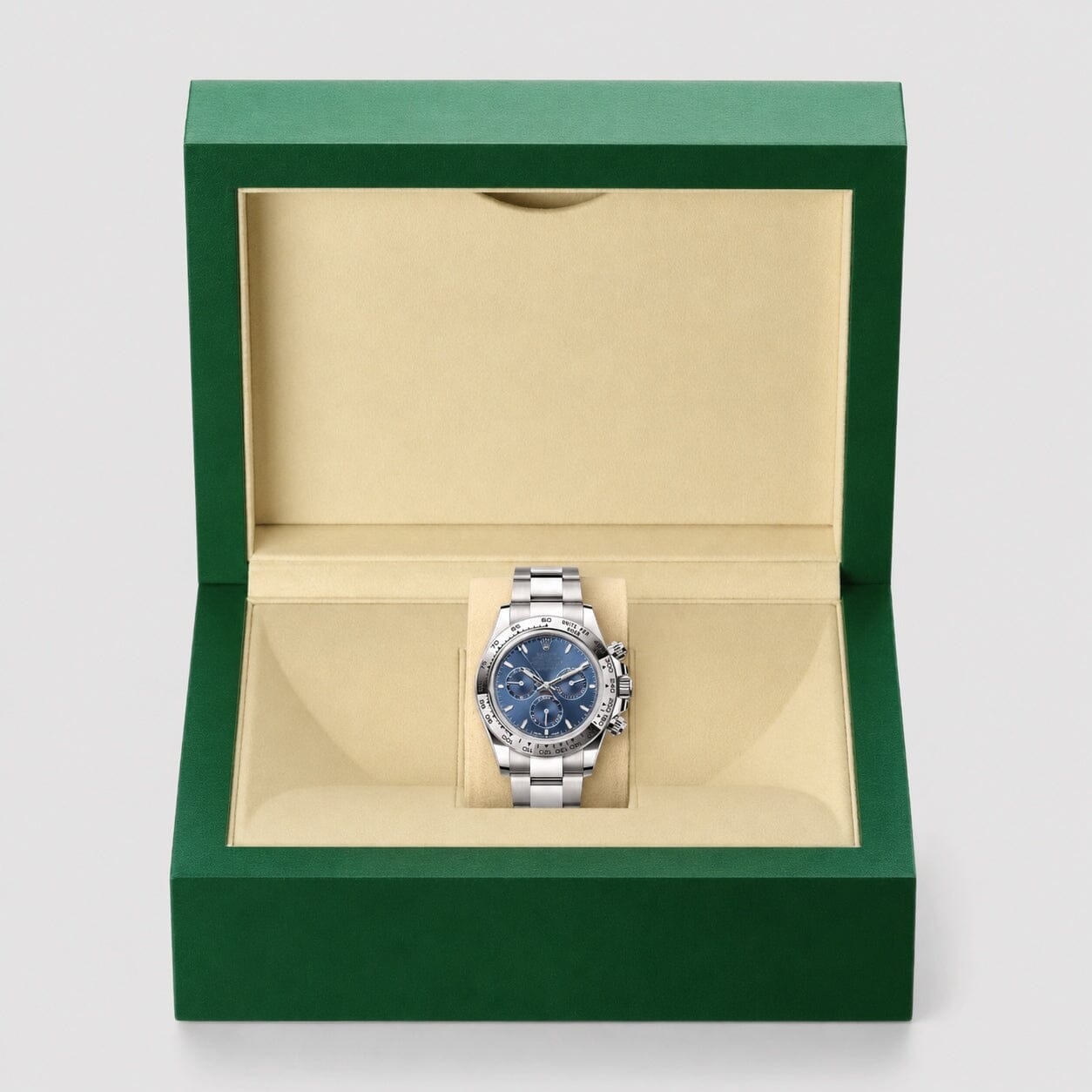 Daytona 126509 Weißgold Mit Blauem Zifferblatt Vandhlr 