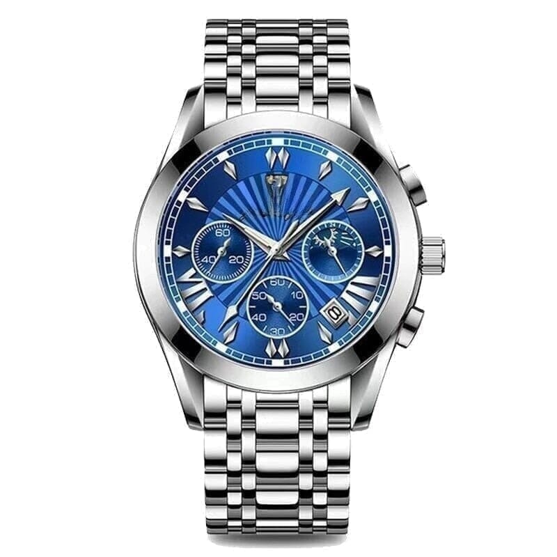 Elite Empyrean Luxus-Herrenuhr Mit Chronograph Vandhlr Elite Blau 