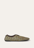Flacher Slipper Floaty Damen - Light Olive/burnt Orange Vandhlr 