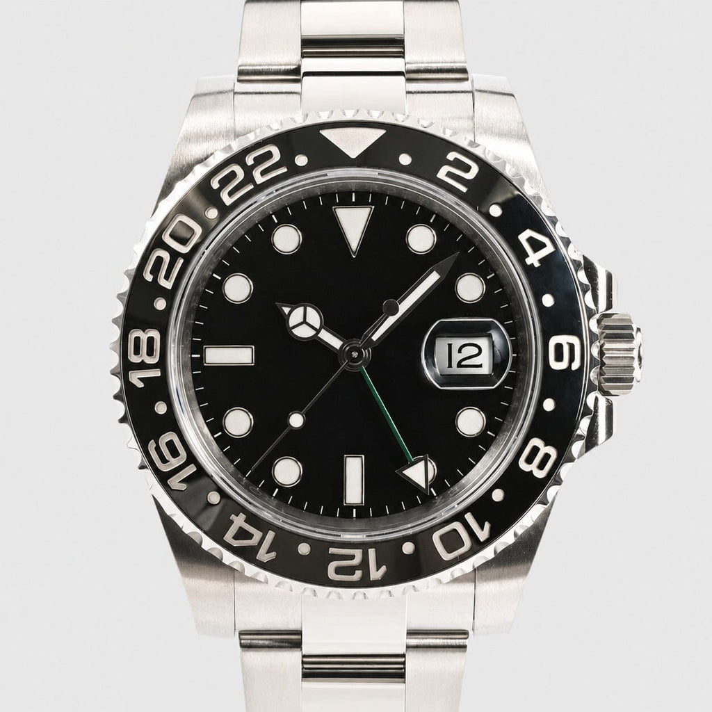 GMT-Master II 116710LN "schwarzes Zifferblatt" 40mm Vandhlr 