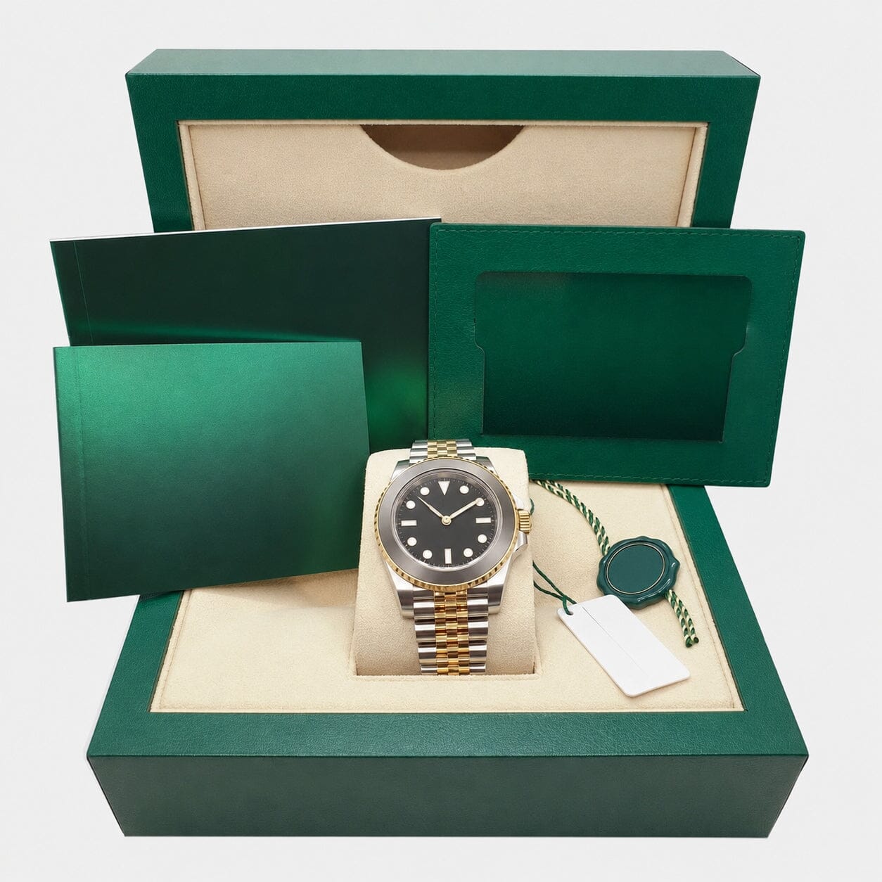 GMT-Master II 126713GRNR "yellow Gold Jubilee" Herrenuhr Vandhlr 