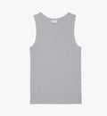 Herren Tank Top Slim Fit Aus Gerippter Baumwolle Vandhlr Hellgrau S 
