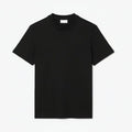 Jacquard Piqué T-SHIRT Mit Markenschriftzug Vandhlr Schwarz S 