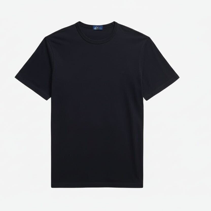 Jersey Rundhals T-SHIRT Vandhlr Schwarz S 