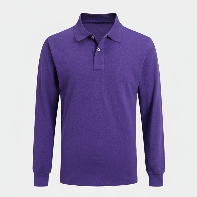 Langarm Slim Fit Businesshemd Vandhlr Lila S 