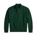 Logo Sweatshirt Mit Polokragen Vandhlr Tannengrün S 