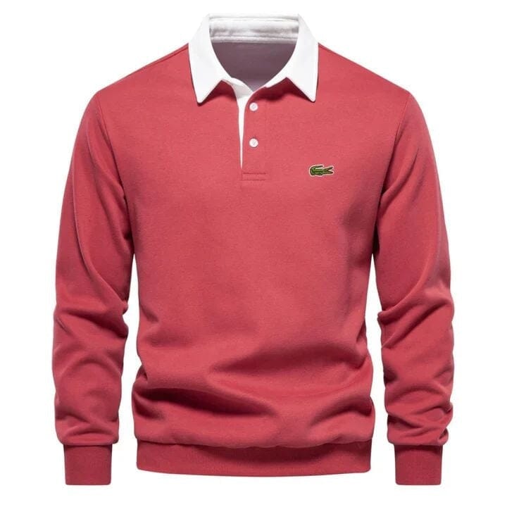 Modern Polo Sweatshirt - Räumungsverkauf Vandhlr Rot S 