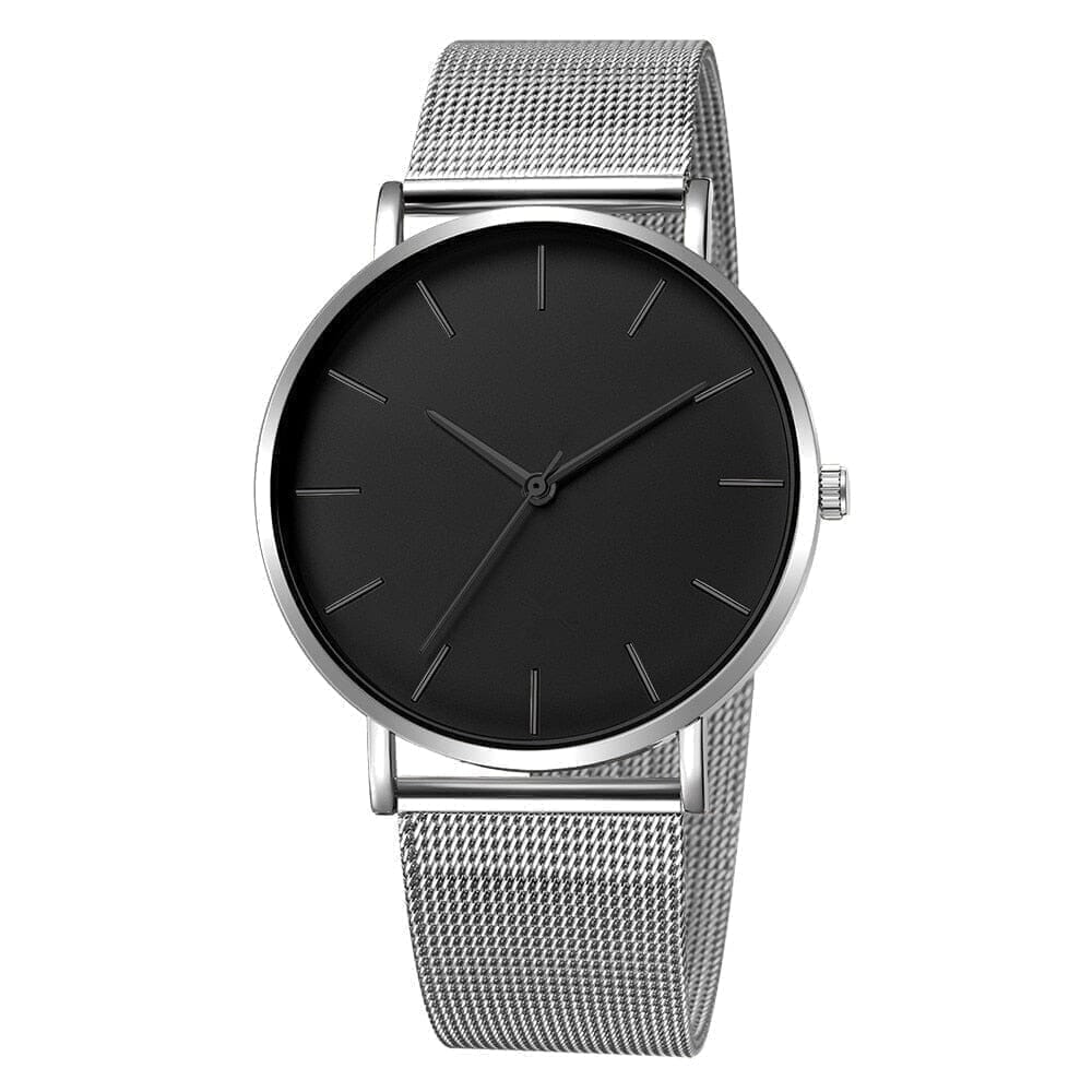 Monaco Armbanduhr Vandhlr Minimalistisches Silber 
