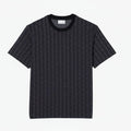 Monogramm Jersey T-SHIRT Vandhlr Dunkelgrau / Schwarz S 