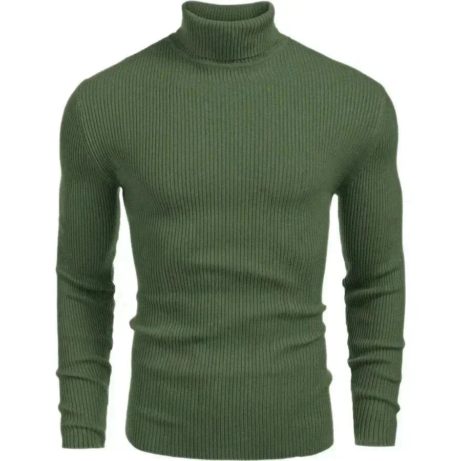 Rollkragen Pullover Classic Knit