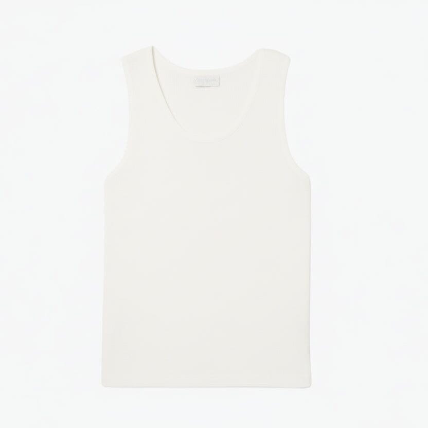 Herren Tank Top Slim Fit Aus Gerippter Baumwolle