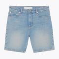 Straight Fit Denim Bermuda Shorts Für Herren