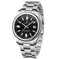 PD Aknight 2113 Herren Quarzuhr - 39mm Edelstahl Vandhlr Schwarz 
