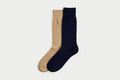 Polo Bear Anzugsocken 2er-Pack Vandhlr Marineblau/Kamel 