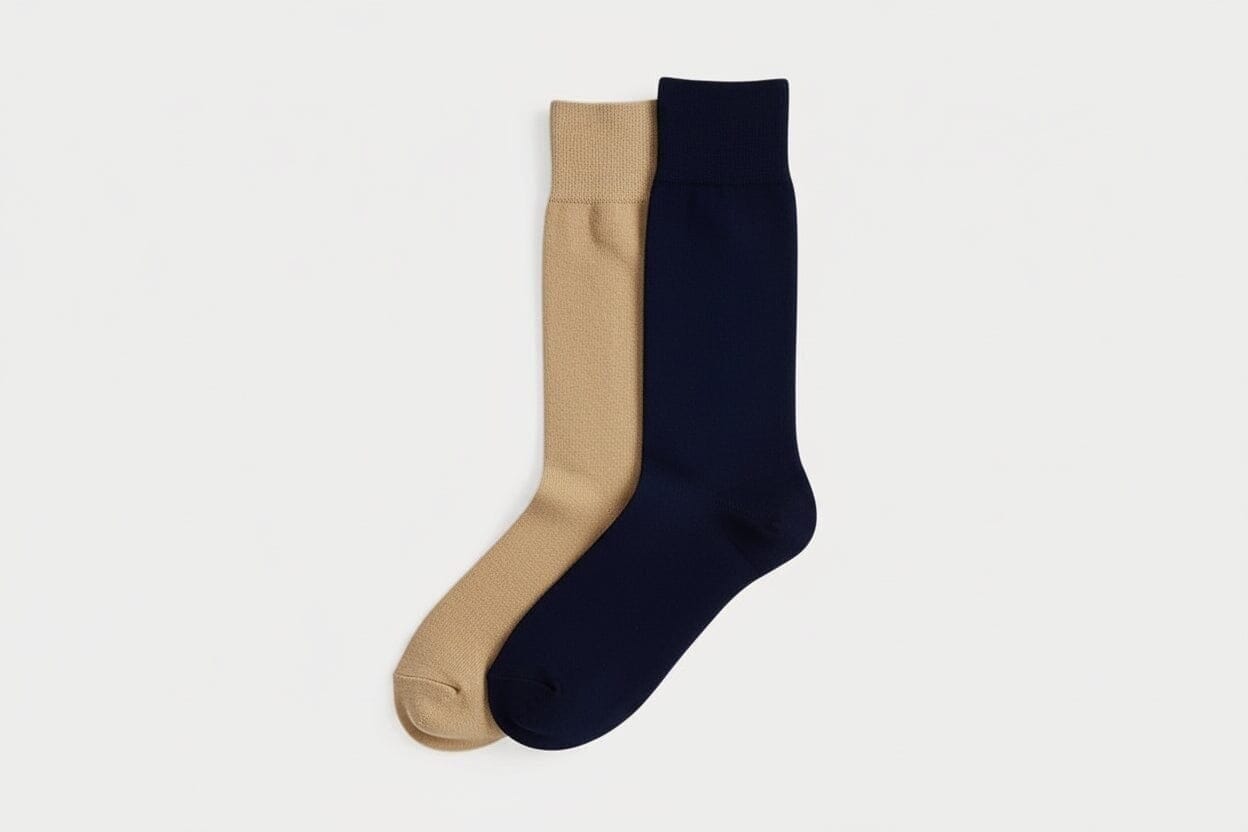 Polo Bear Anzugsocken 2er-Pack Vandhlr Marineblau/Kamel 