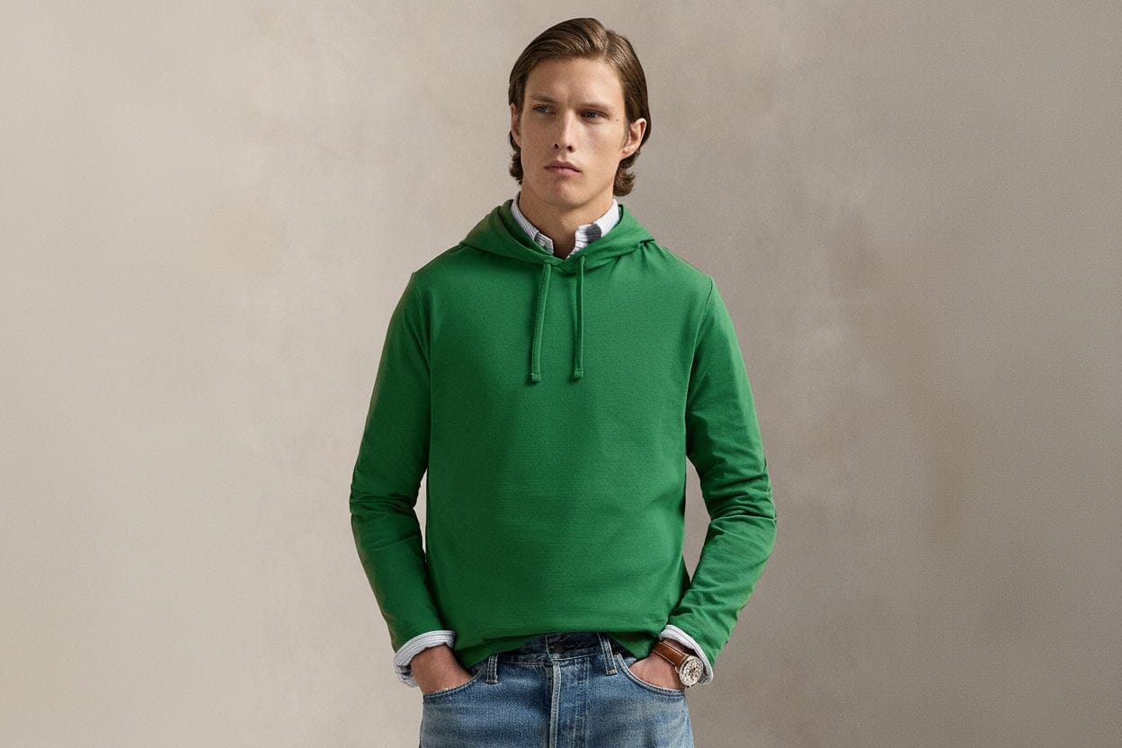 Polo Bear Jersey Kapuzen-T-Shirt Stiladel 