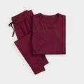 Polo Bear Jersey Schlafanzug-Set Vandhlr Klassisches Weinrot S 