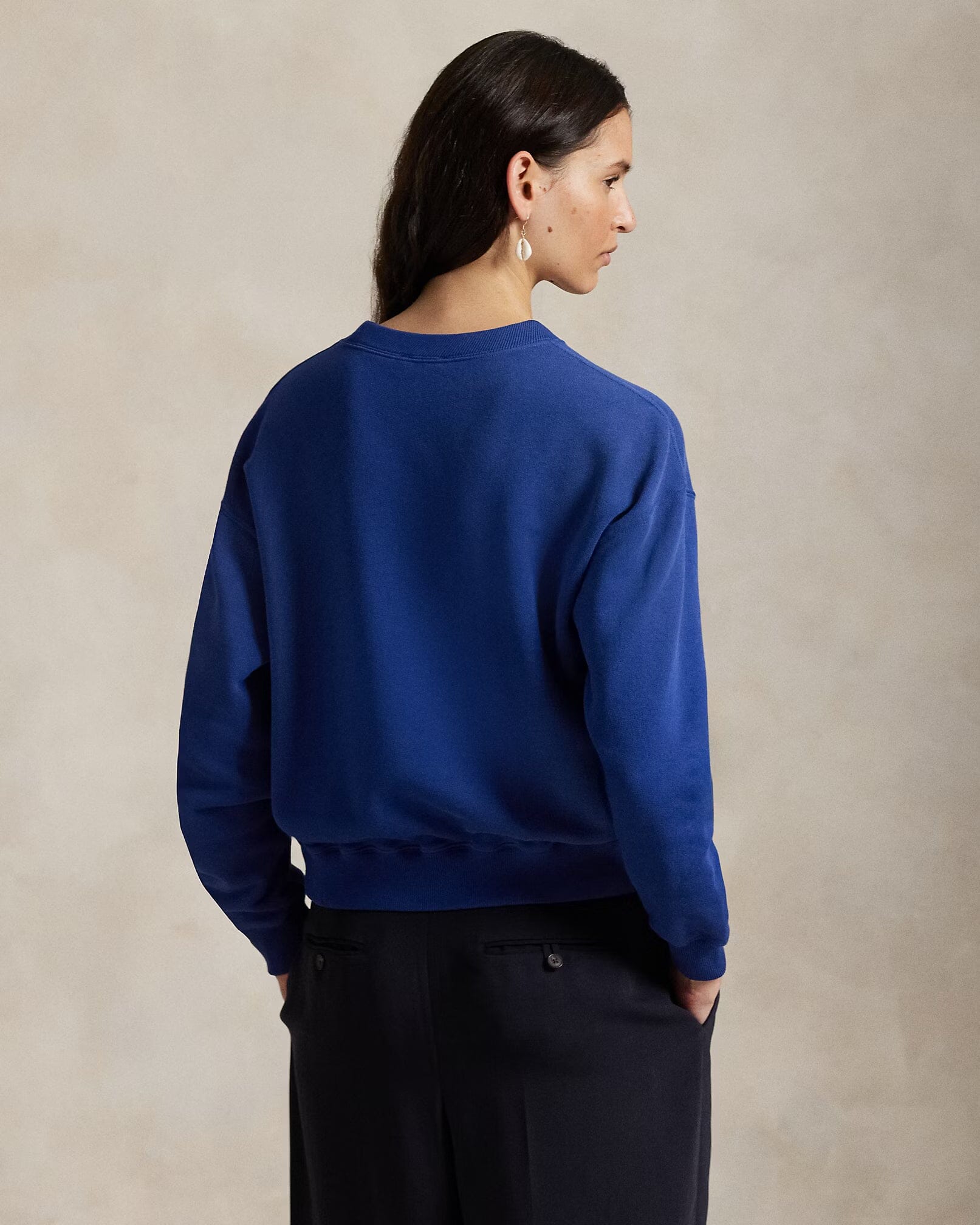 Polo Bear Leichtes Fleece-Shirt mit Rundhalsausschnitt Stiladel 