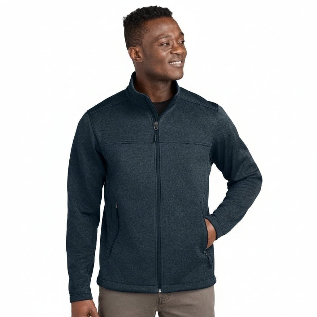 Ridgewall Softshell-Jacke Mit Brust-Logo Vandhlr Urban Navy Meliert S 