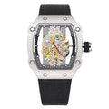 Skeleton Mech Herren-Armbanduhr Mit Skelett-Zifferblatt Vandhlr Standard-Titel 