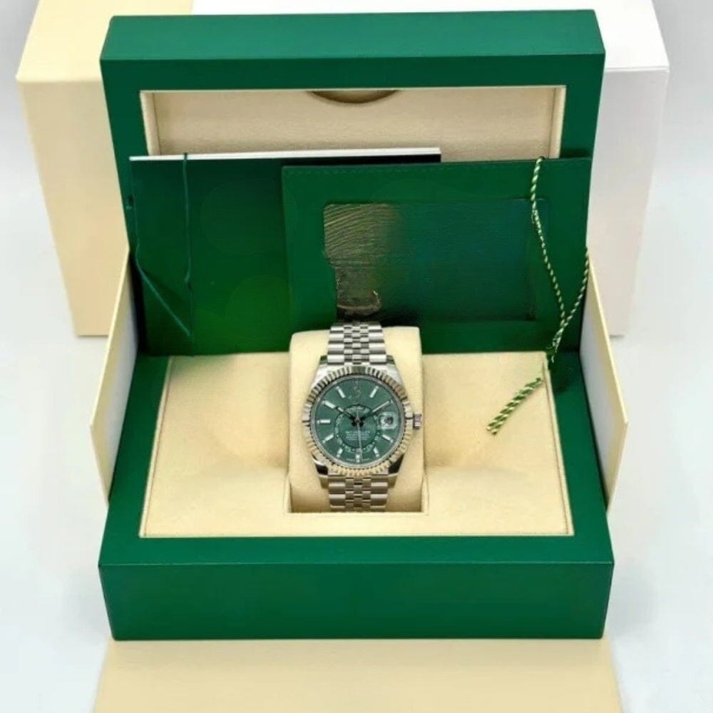 Sky-Dweller Mit Grünem Zifferblatt 336934-0001 Vandhlr 