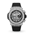 Unico Silber Schwarz 44mm Herrenchronograph Vandhlr 