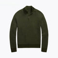 Waschbarer Woll-Pullover Mit Viertel-Reißverschluss RL Washable Wool Quarter-Zip Sweater Vandhlr Oliv S 