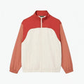Wasserabweisende Color-Block Trainingsjacke Vandhlr Weiß / Braun / Hellbraun S 