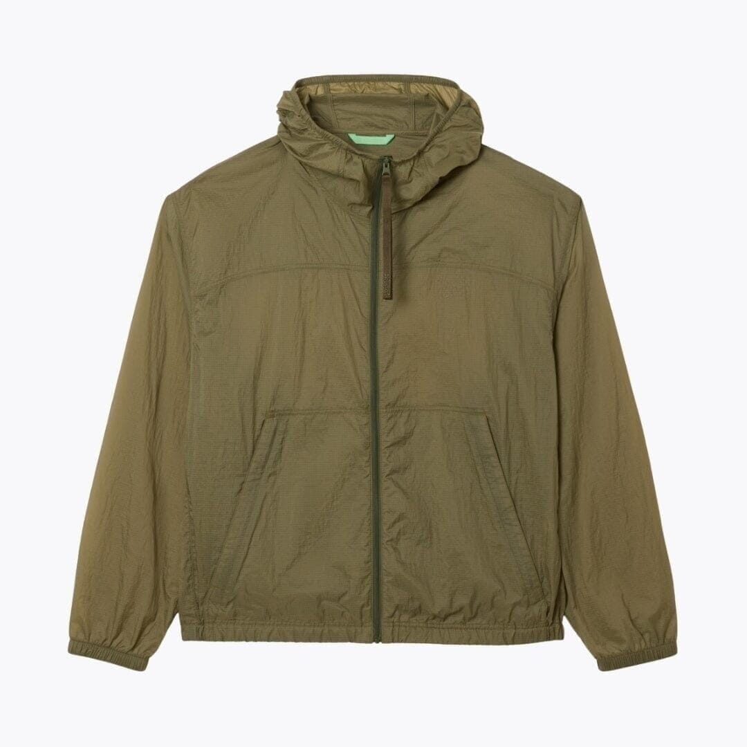 Wasserabweisende Packbare Nylon Jacke Vandhlr Khakigrün S 